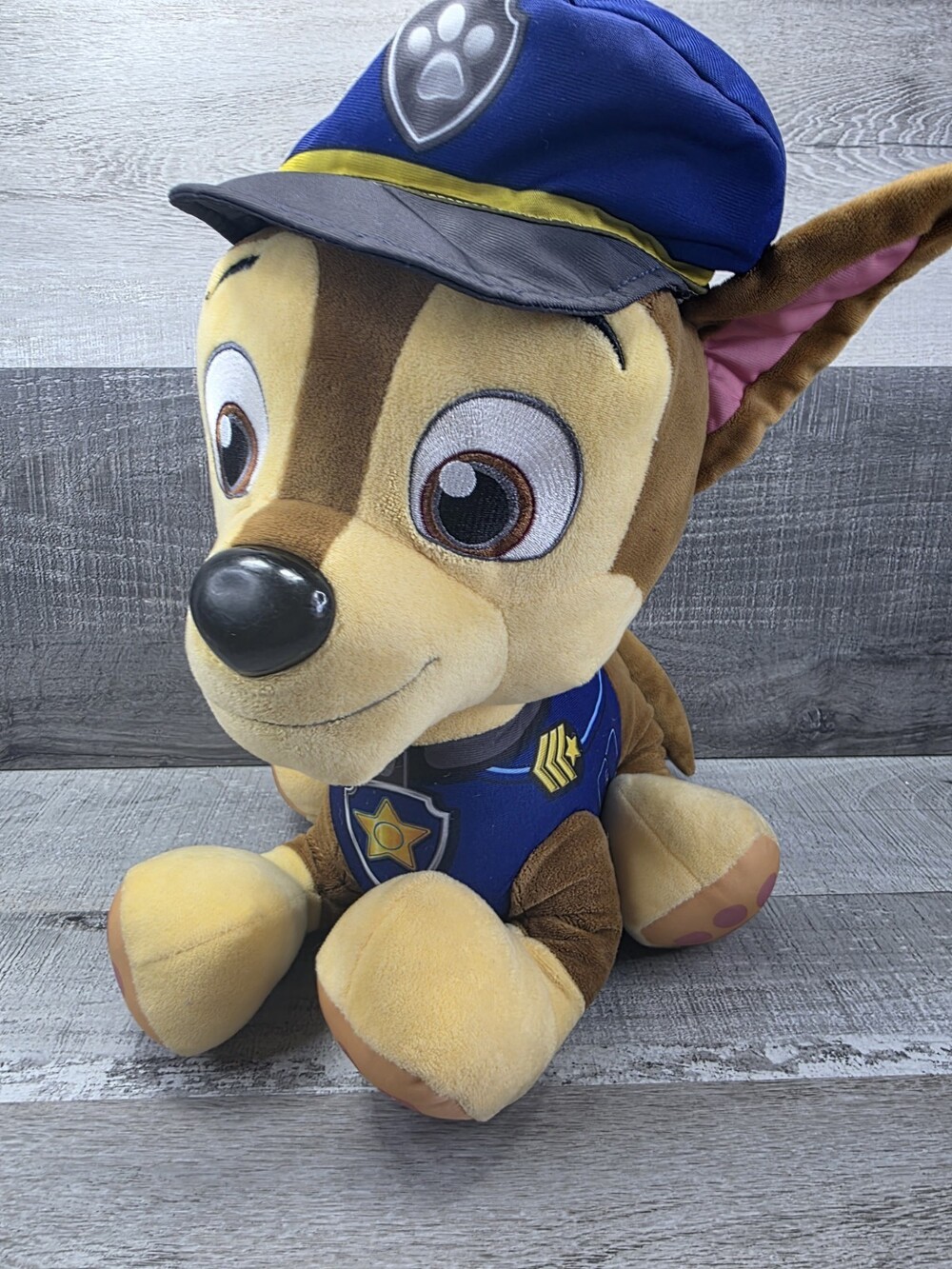 Paw Patrol Chase 15" Plush Police Dog Stuffed Animal Nickelodeon Large G37